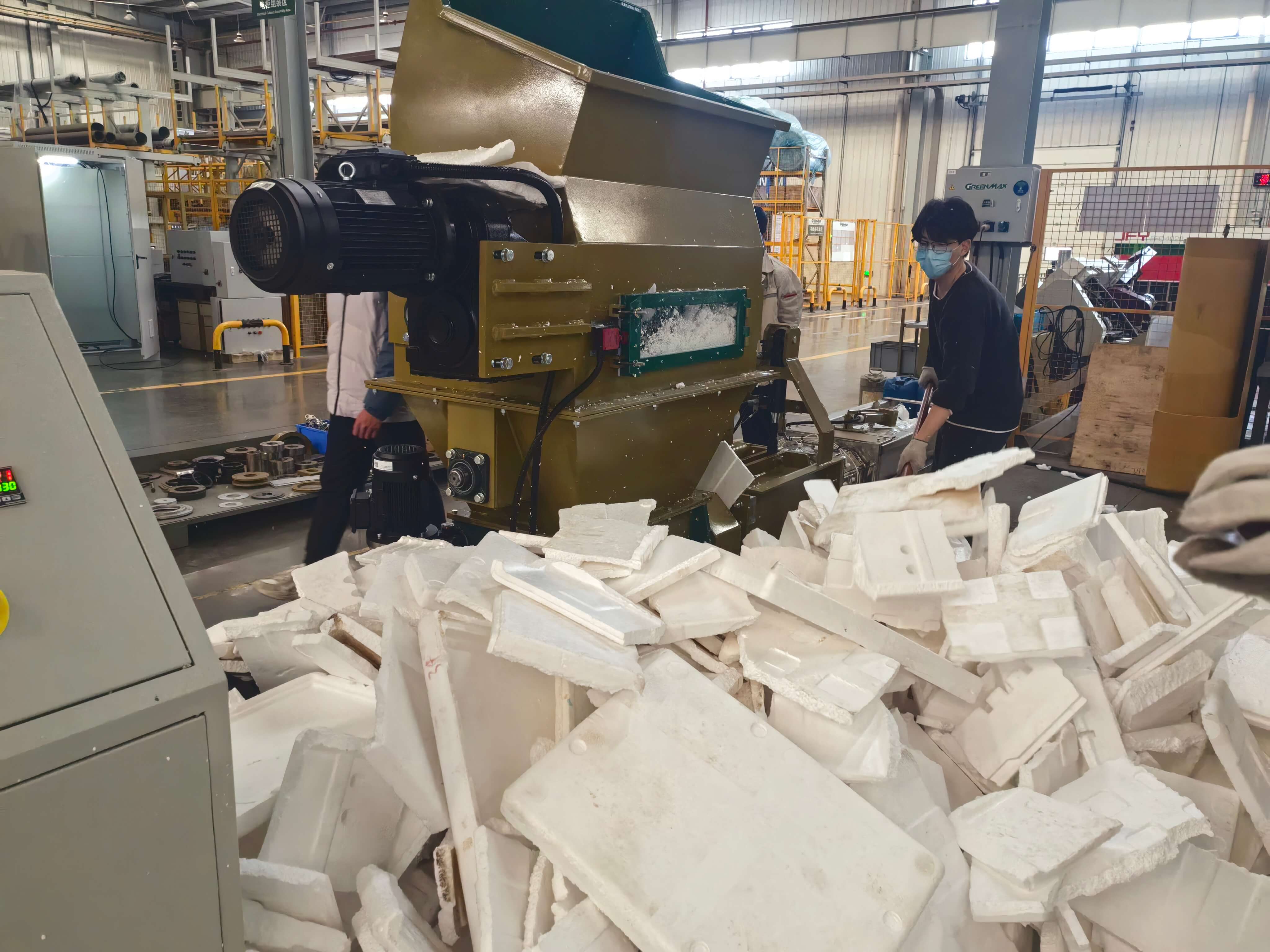 compattatore per polistirolo