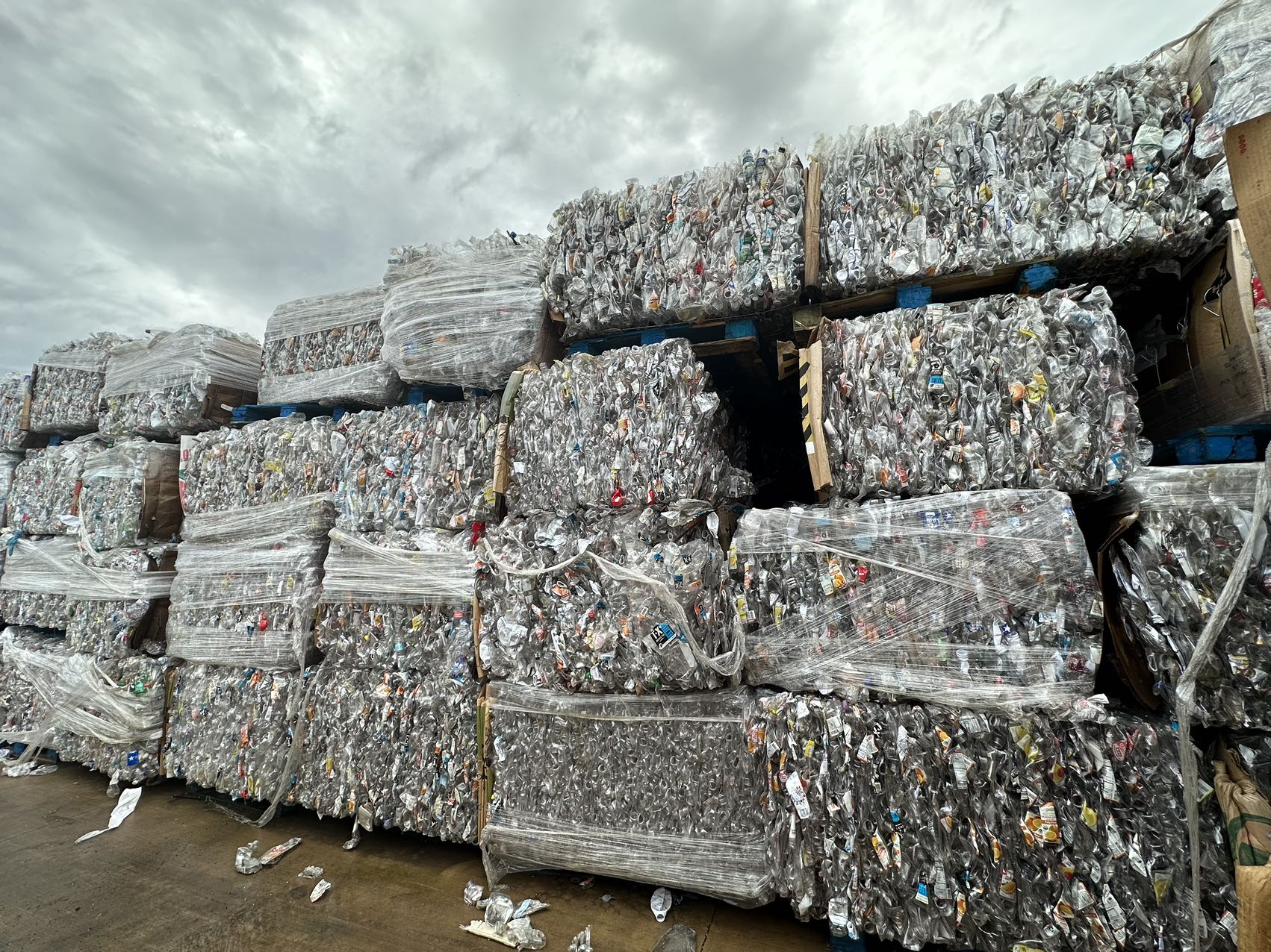 Pressa per cartone e PET