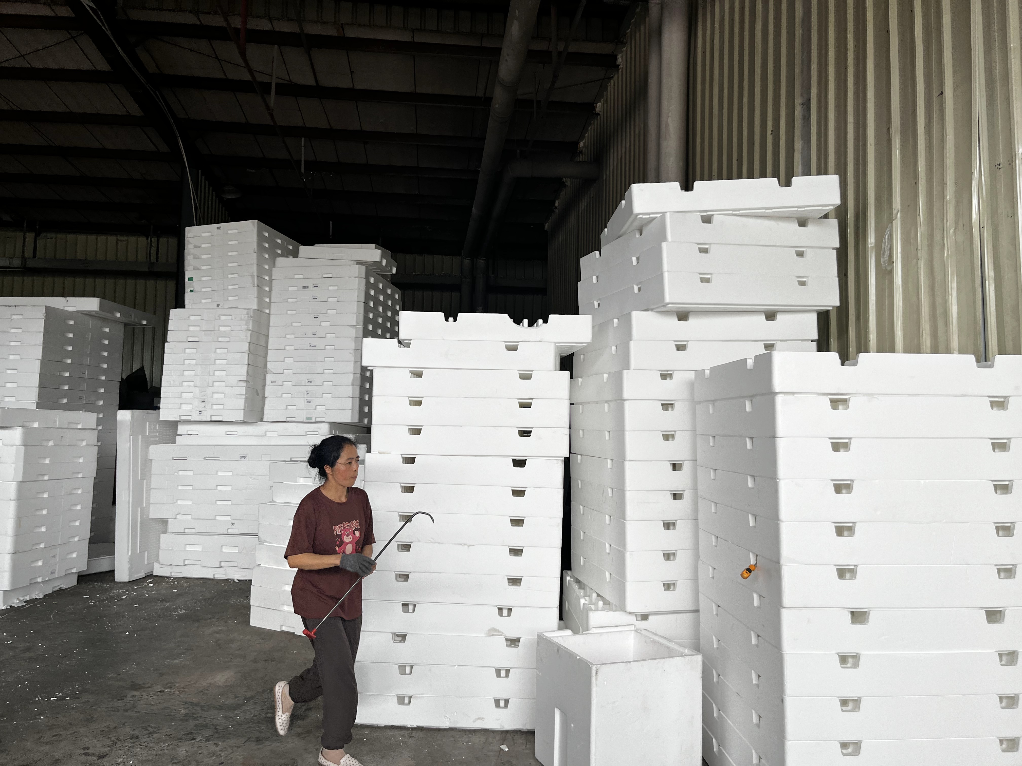 riciclo del polistirolo